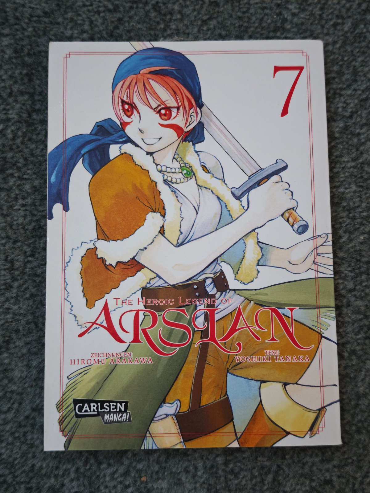 The Heroic Legend of Arslan Band 7 manga italiano