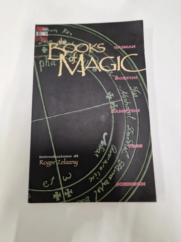The Books of Magic - Gaiman Magic press