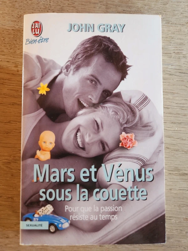 Livre j'ai lu bien être Mars et venus sous la couette