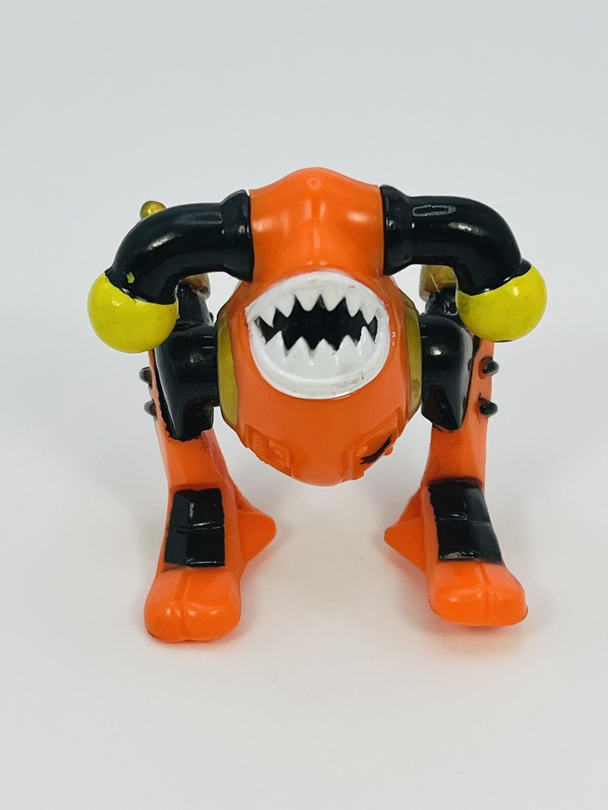 Micro Machines Z Bots Jawbreaker Figure Galoob Vintage 1993 Zbots Orange Alien