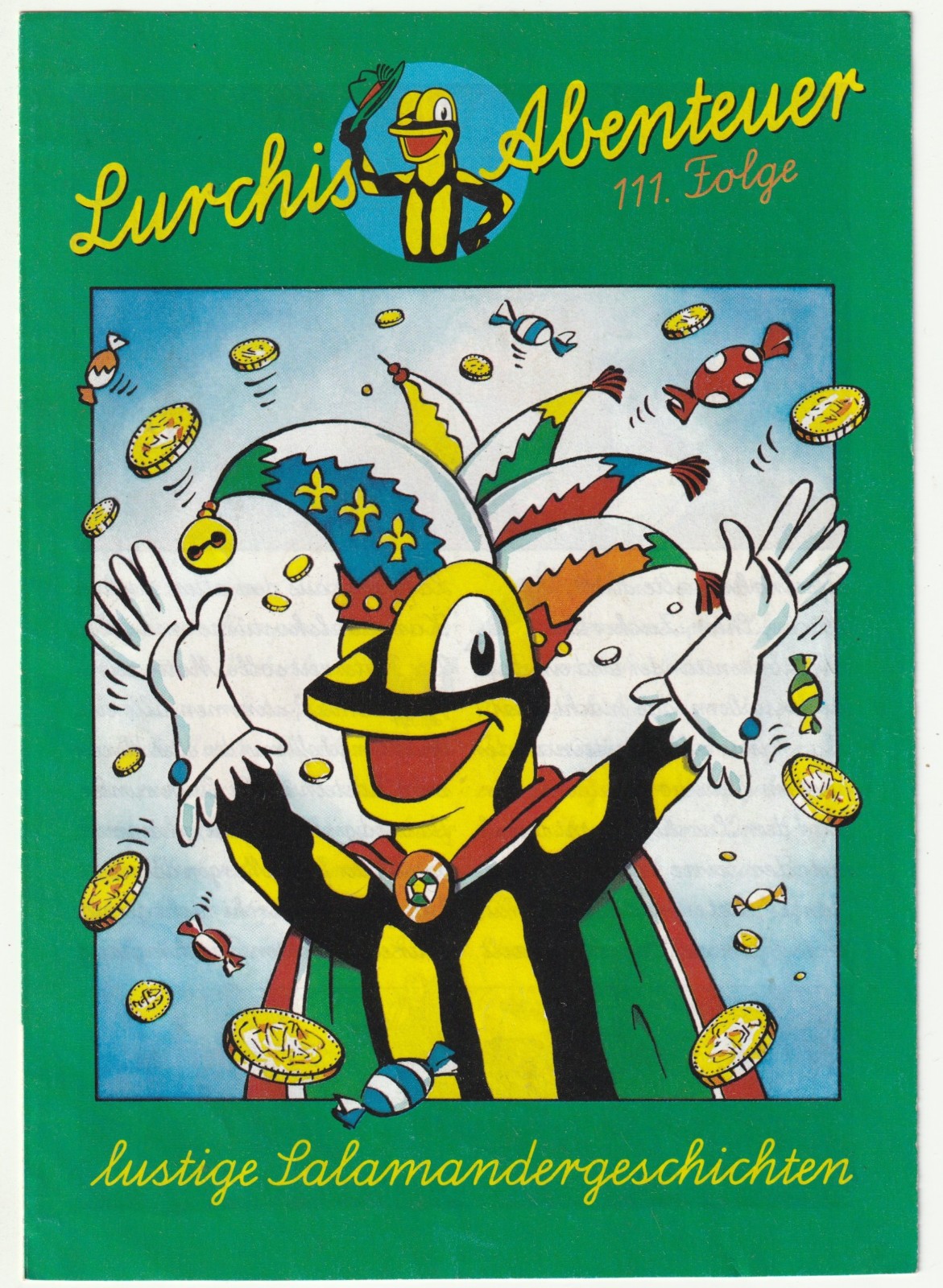 ✪ LAVVENTURA DI LURCHIS: DIVERTENTI STORIE DI SALAMANDRA #111 FUMETTO PUBBLICITARIO TOP Z1