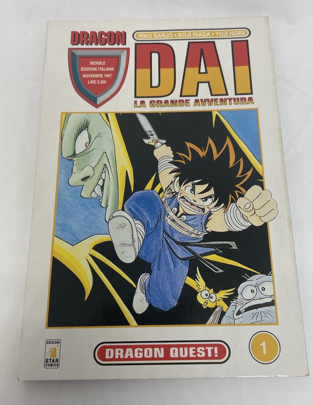 Star Comics Dragon Quest! Dai La grande avventura n. 1 Sanjo Inada ITA 1997