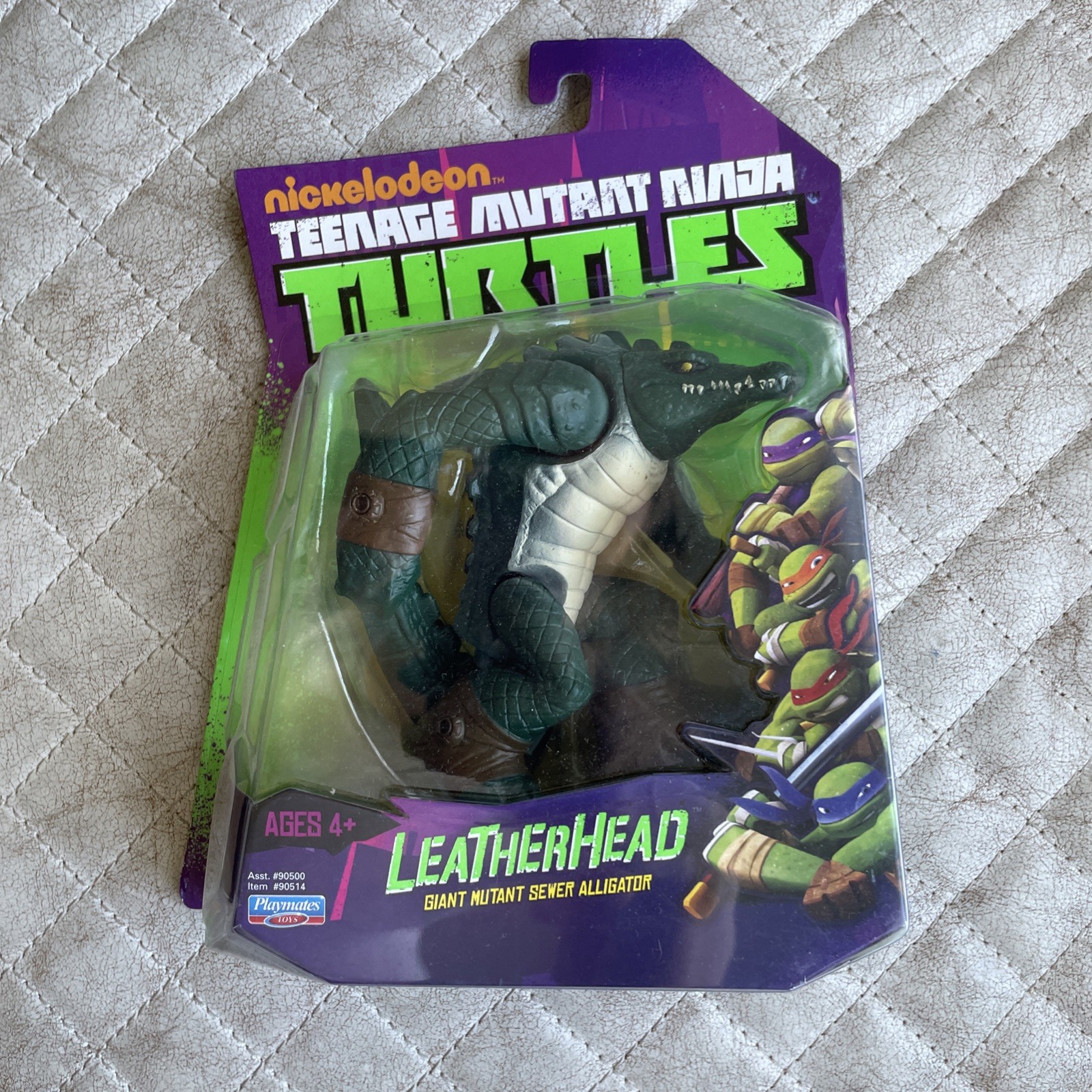 Leatherhead Action Figure 2013 Teenage Mutant Ninja Turtles TMNT Nuovo Sigillato