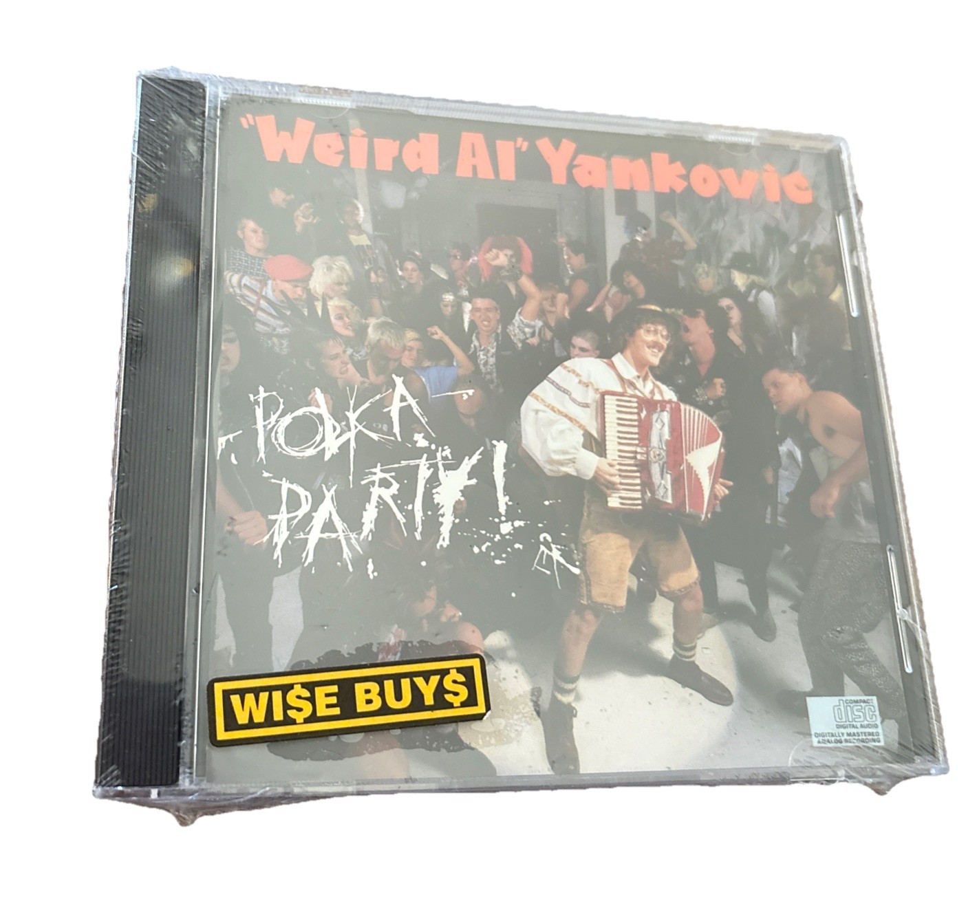 WEIRD AL YANKOVIC - Polka Party - CD New 1990 Living With A Hernia Dog Eat Dog