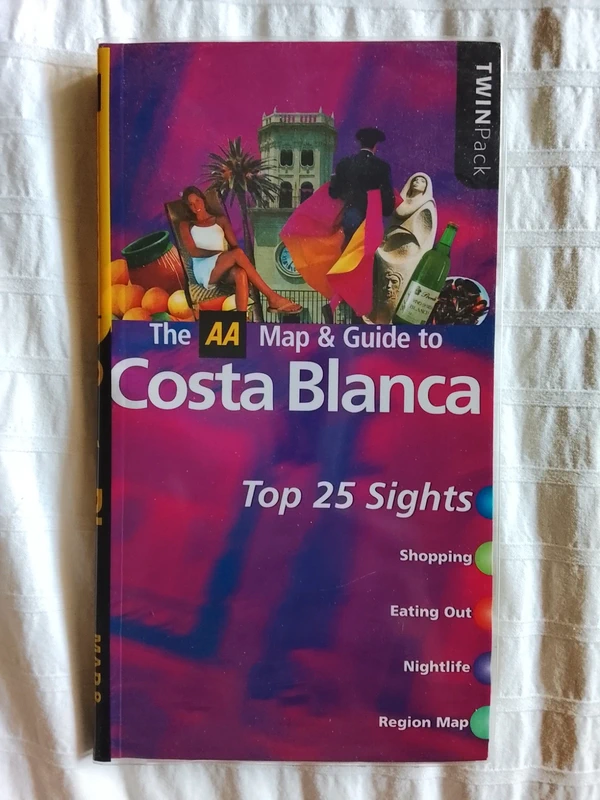 The AA Map&Guide to Costa Blanca