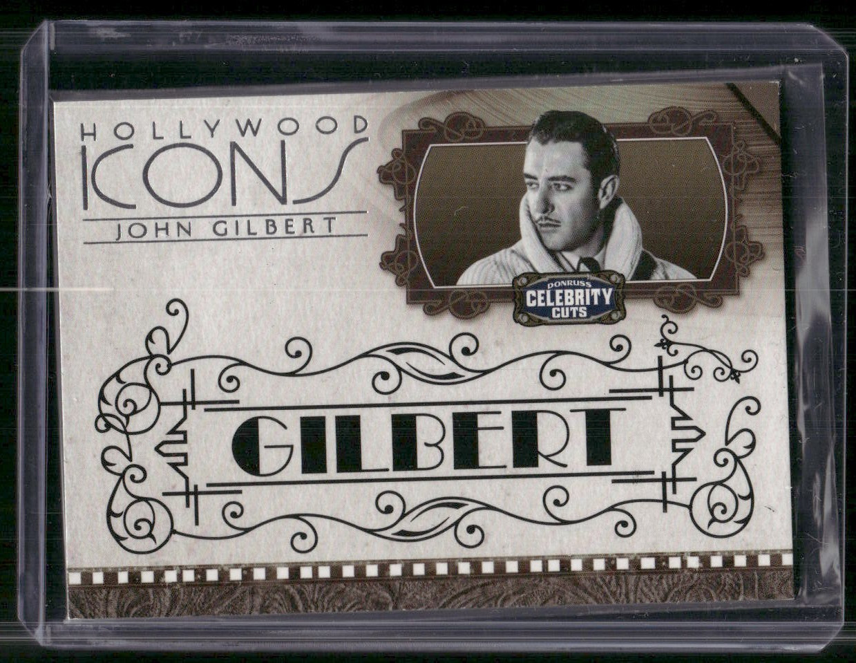 JOHN GILBERT 2008 Donruss Celebrity Cuts Hollywood Icons #D/200