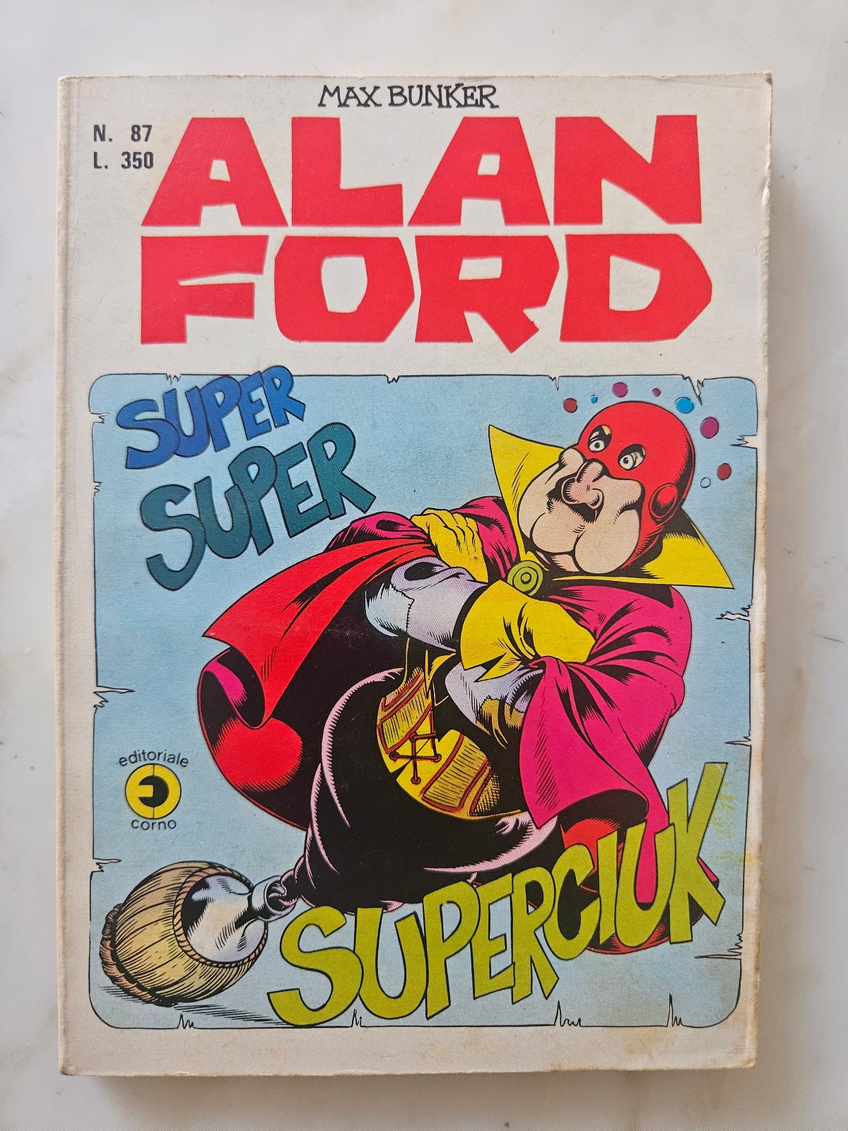 ALAN FORD  n.   87  - ed. Corno 1976 -  ottimo+