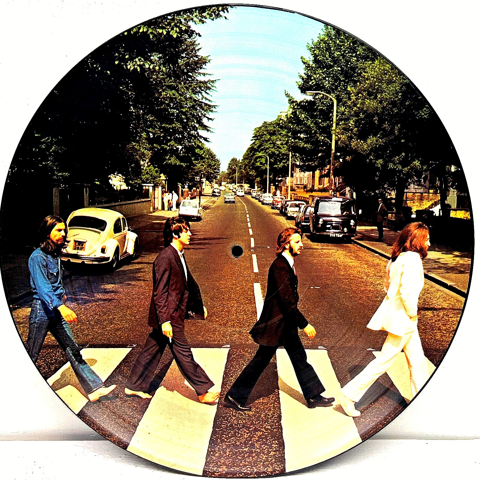 The Beatles Abbey Road 1978 Vinyl Capitol Records Picture Disc LE SEAX-11900
