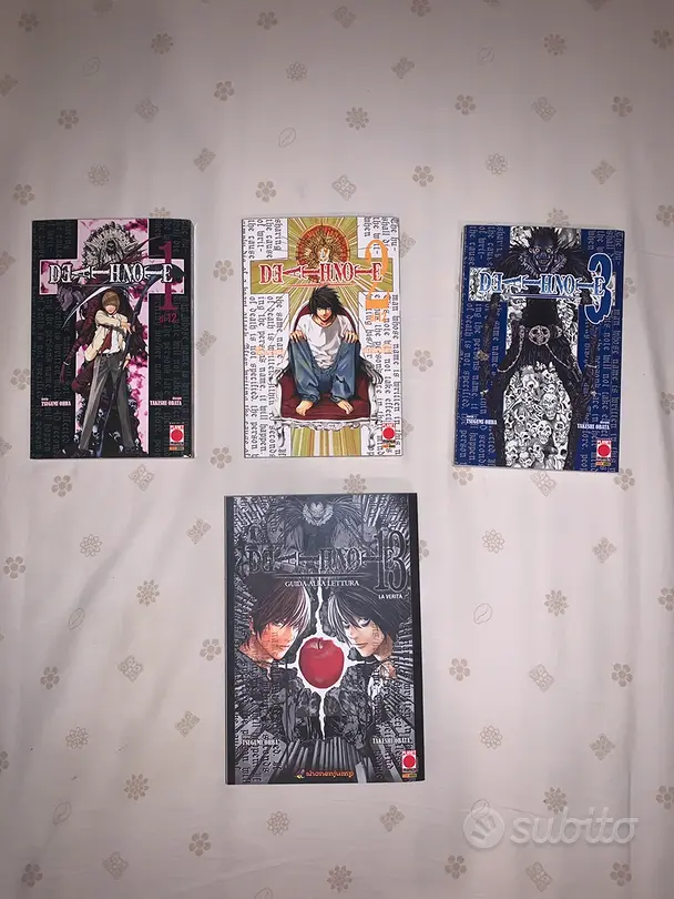 -DEATH NOTE -(1/2/3 + guida alla letterua)