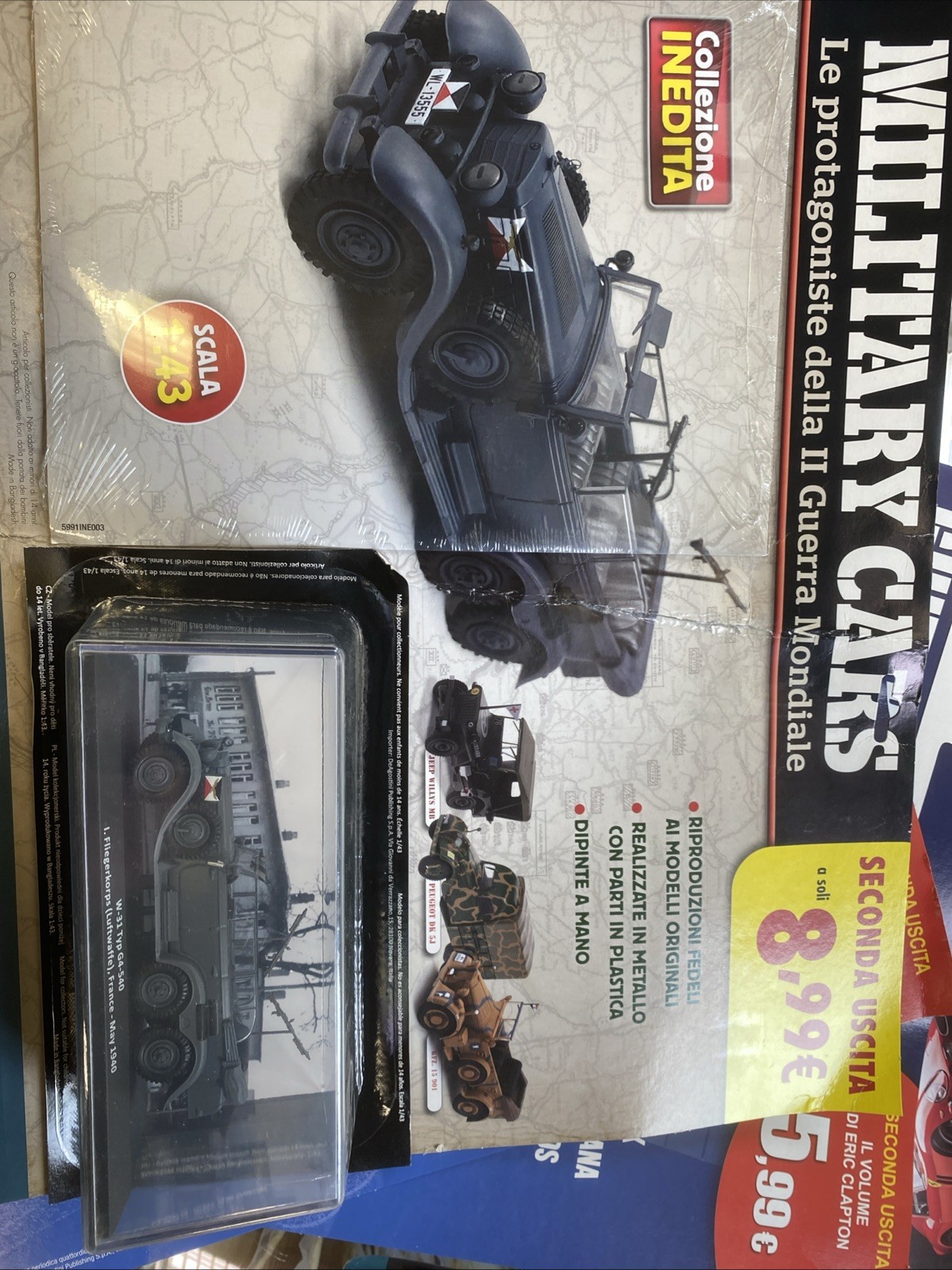 EDICOLA MILITARY CARS VOL. 2 W 31