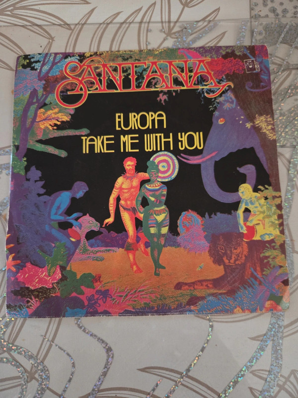 Disco in vinile 45 giri Santana