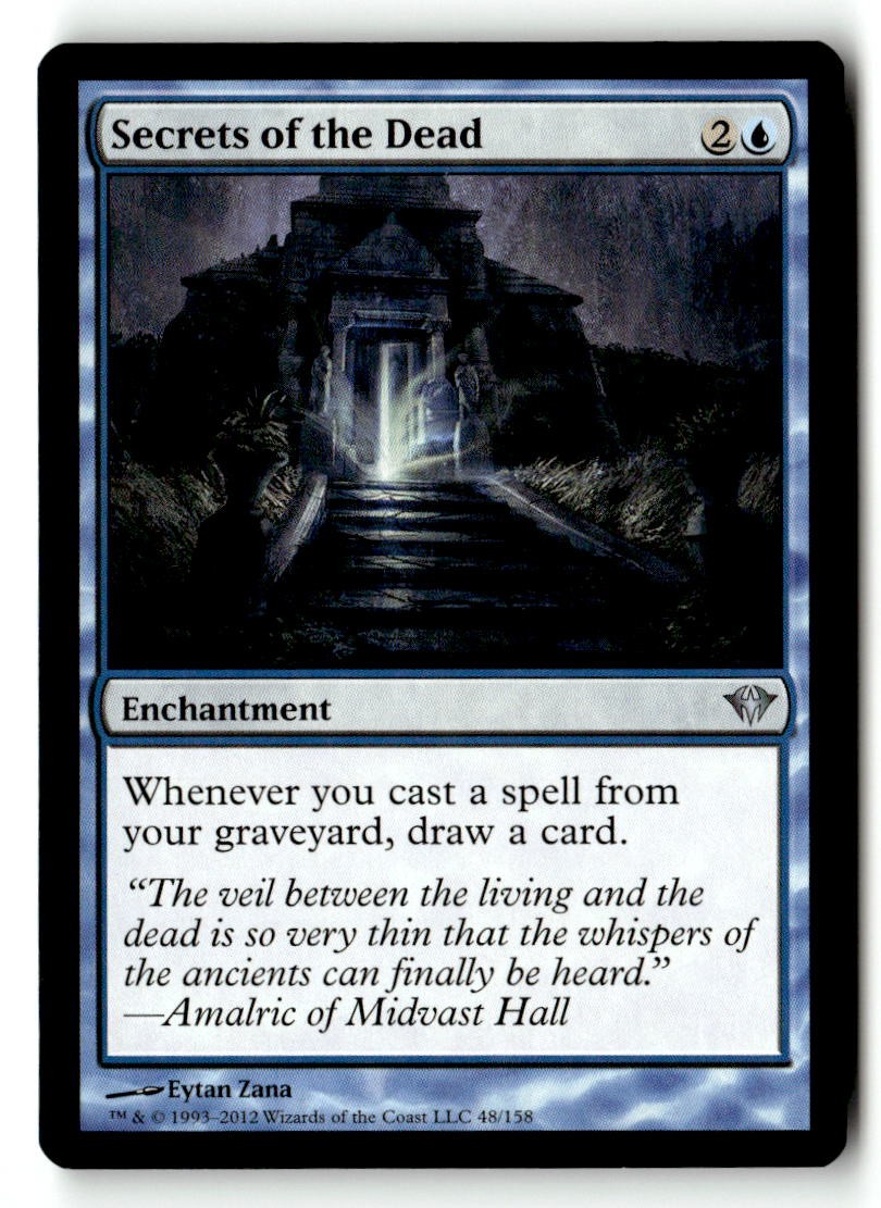 Secrets of the Dead Dark Ascension [DKA - 48] Magic LP non comune