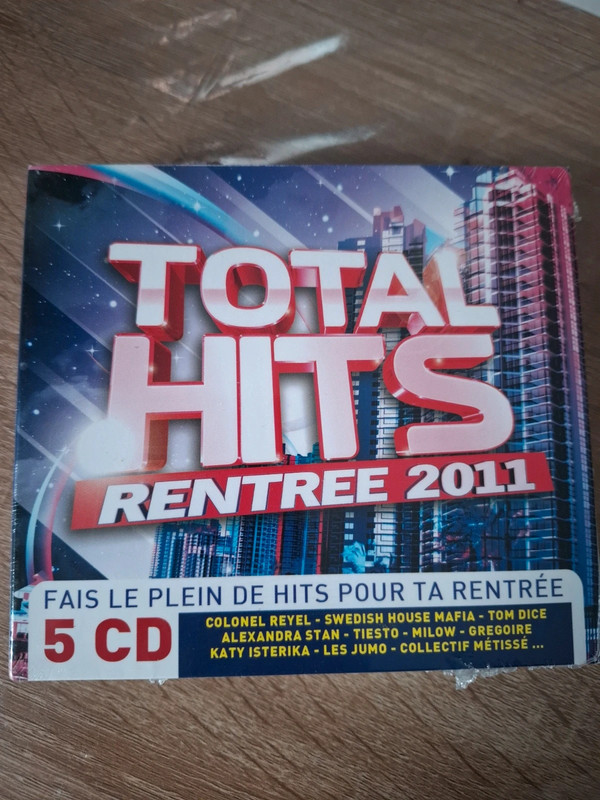 5 cd neuf total hits rentree 2011 colonel reyel swedish house mafia tom dice tiesto