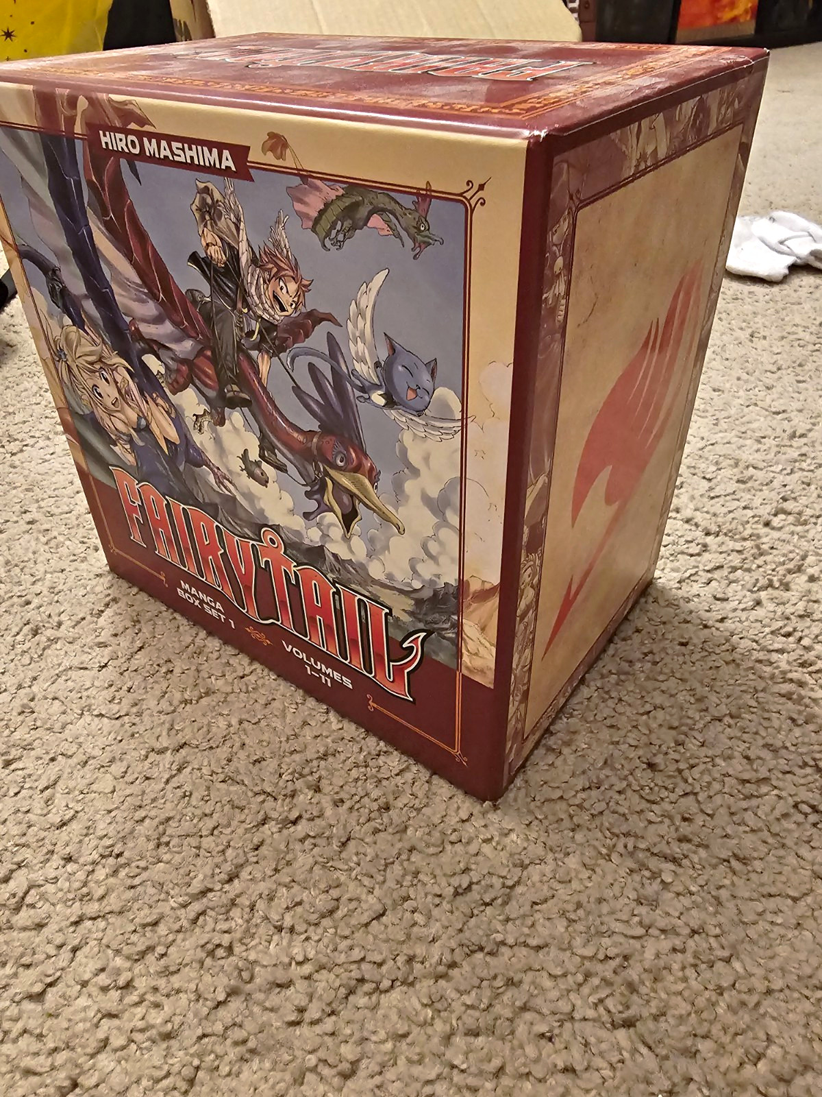 Fairy Tail Manga Box Set Vol 1-11 Hiro Mashima Kodansha Comics