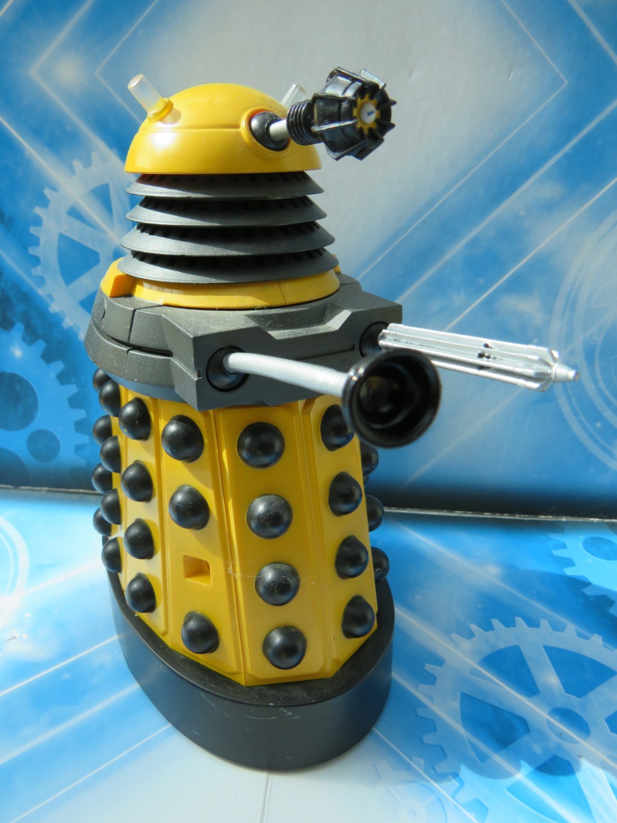 FIGURA DOCTOR WHO DALEK * GIALLO PARADIGMA ETERNO DALEK *