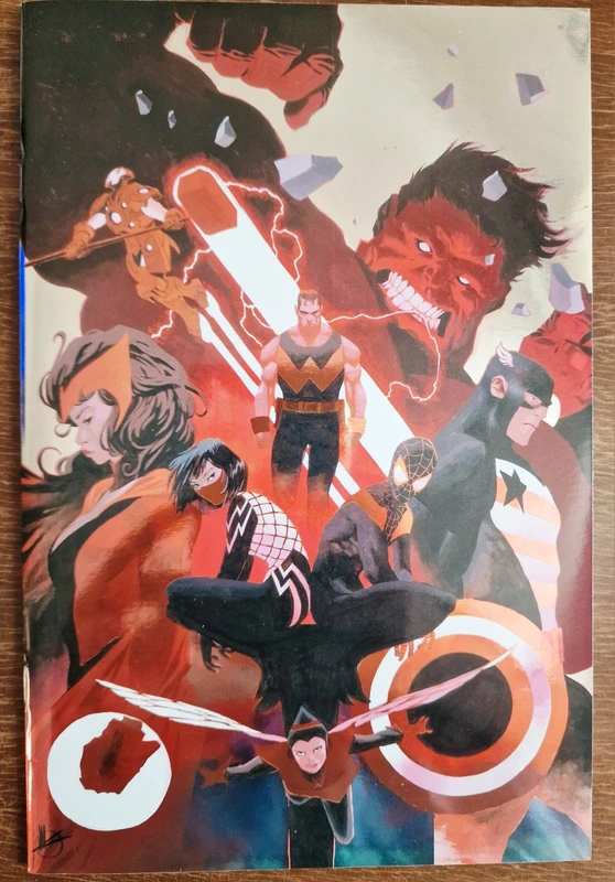 Avengers 41 Matteo Scalera Foil Virgin Variant 🇮🇹