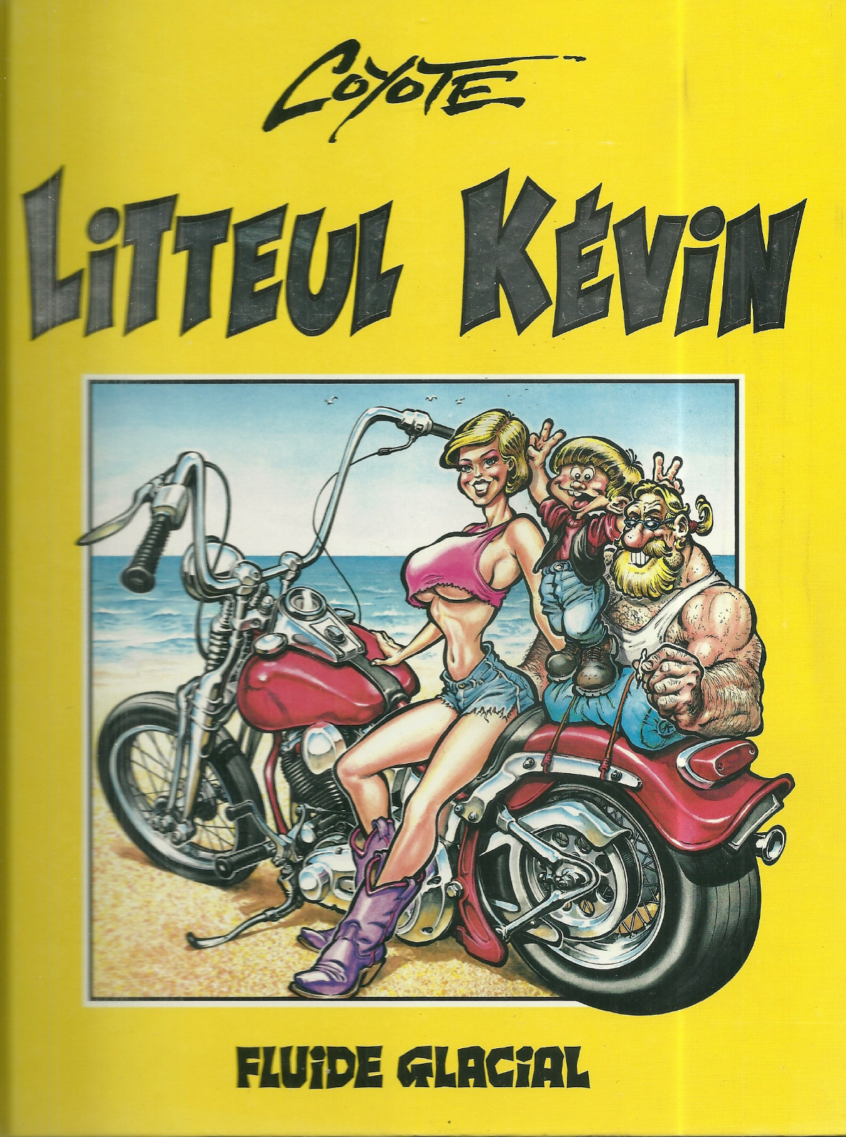 BD - LITTEUL KEVIN : COYOTE / FLUIDE GLACIAL 1999 DESSIN ANIMEE