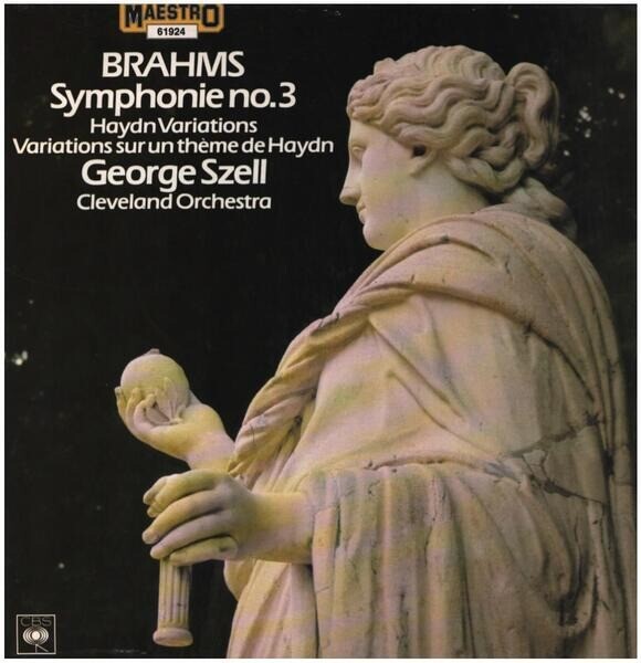 LP Maestro Brahms: Sinfonia n. 3 e Variazioni Haydn 33 giri