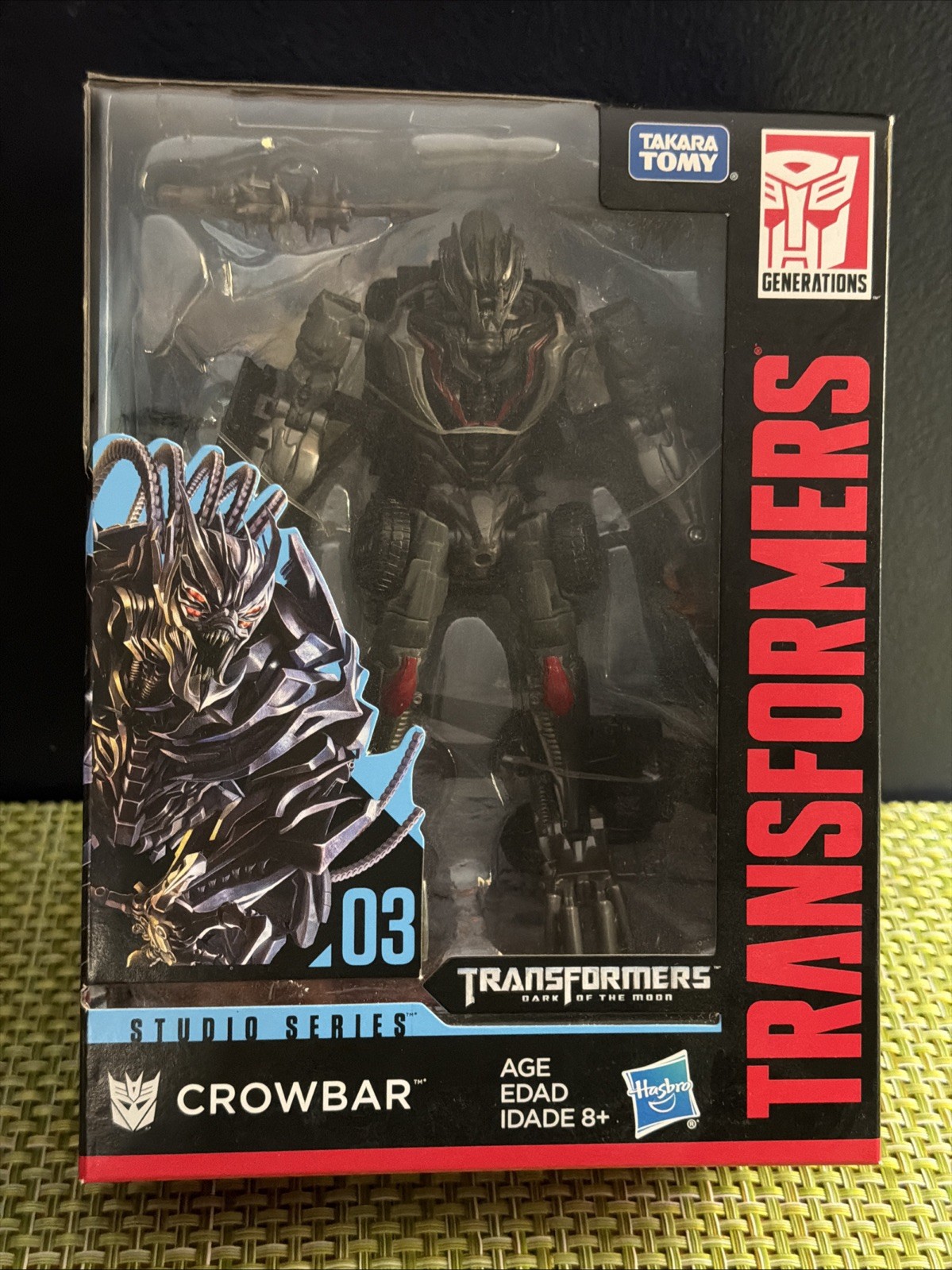 Transformers Studio Series 03 Dark of The Moon Studio CROWBAR