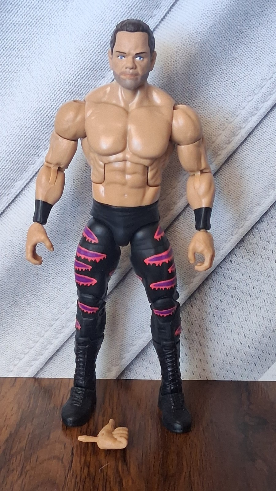 Custom made Wwe Elite Chris Benoit Wcw Attire