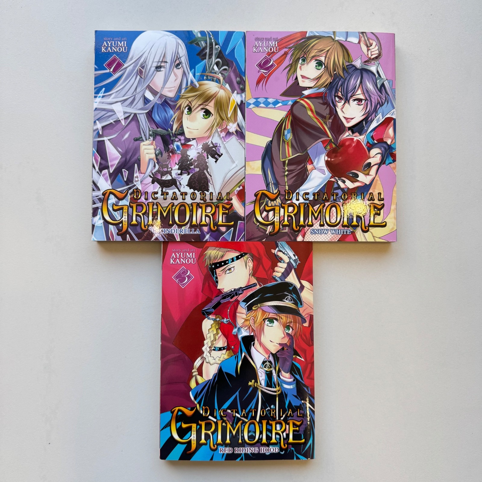 Dictatorial Grimoire Manga Vol. 1-3 by Ayumi Kanou [Seven Seas Entertaiment]