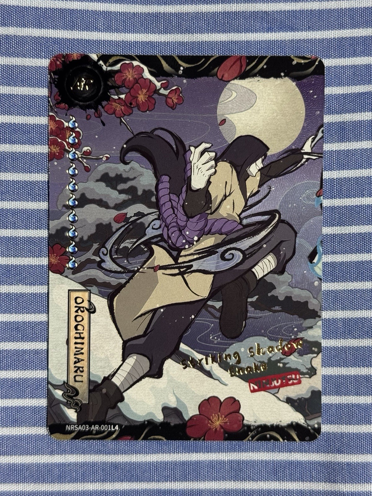 Naruto Kayou English Series 3 Serialized Orochimaru AR NRSA03-AR-001L4  #374/777