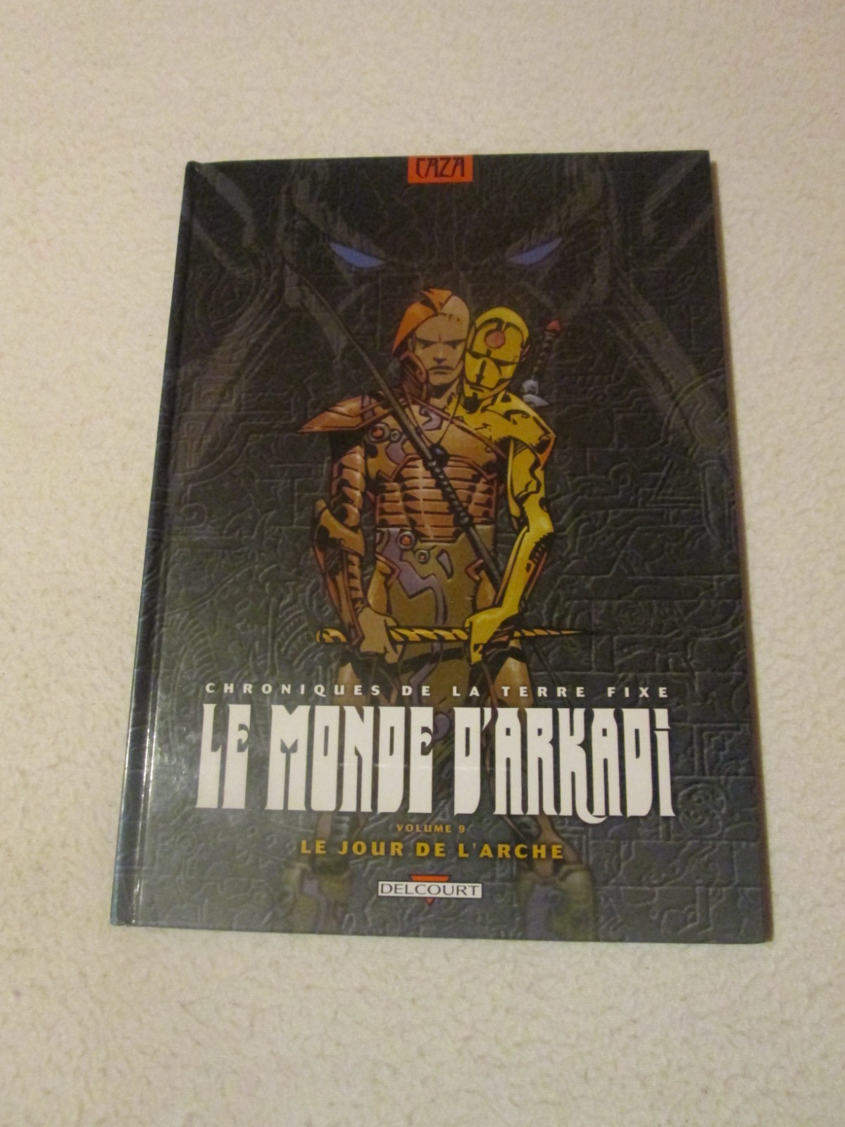 LE JOUR DE L ARCHE CAZA LE MONDE D ARKADI 9 EO HEAVY METAL ART COVER HURLANT