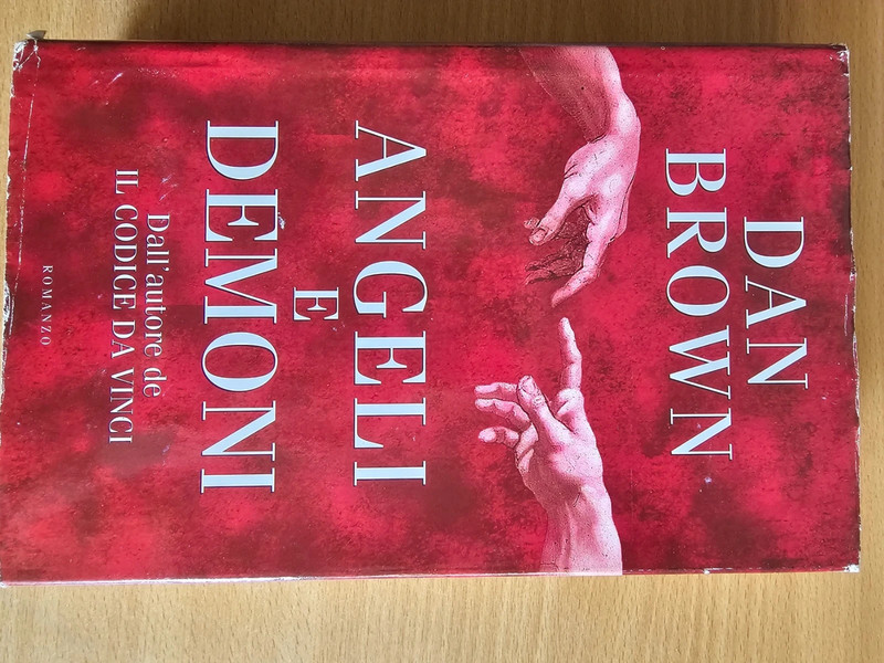 Dan Brown – Angeli e Demoni – Copertina rigida con sovraccoperta