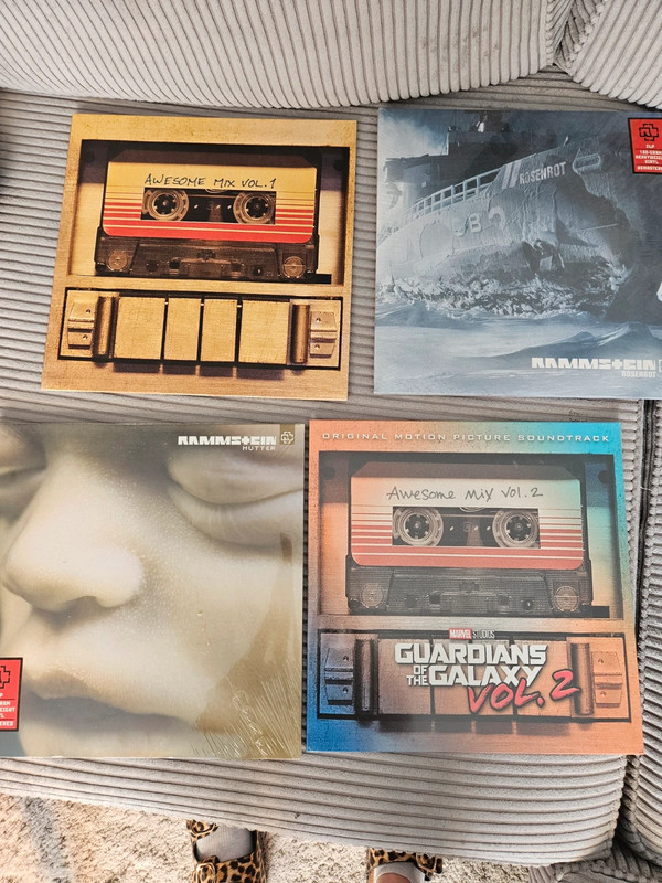 Lp's Rammstein en guardians of the galaxy