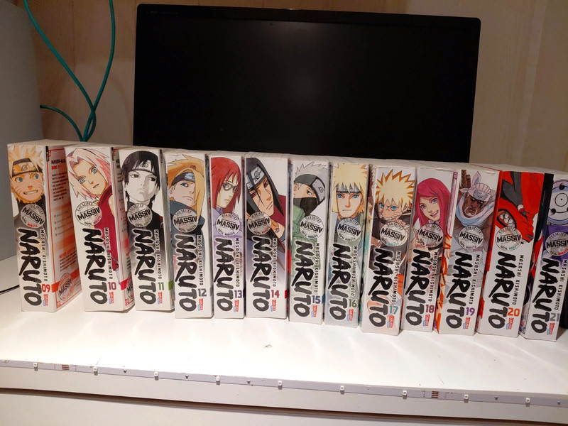 Naruto Massiv Mangas Band 9-21