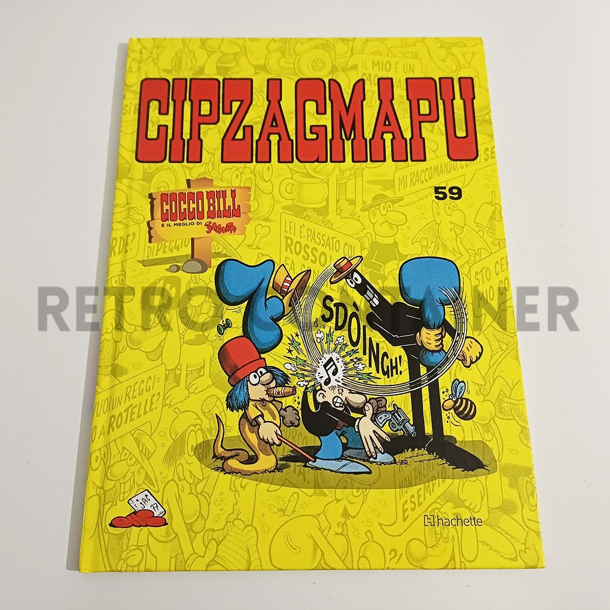 Cartonato Hachette COCCO BILL E IL MEGLIO DI JACOVITTI - 59 Cipzagmapu