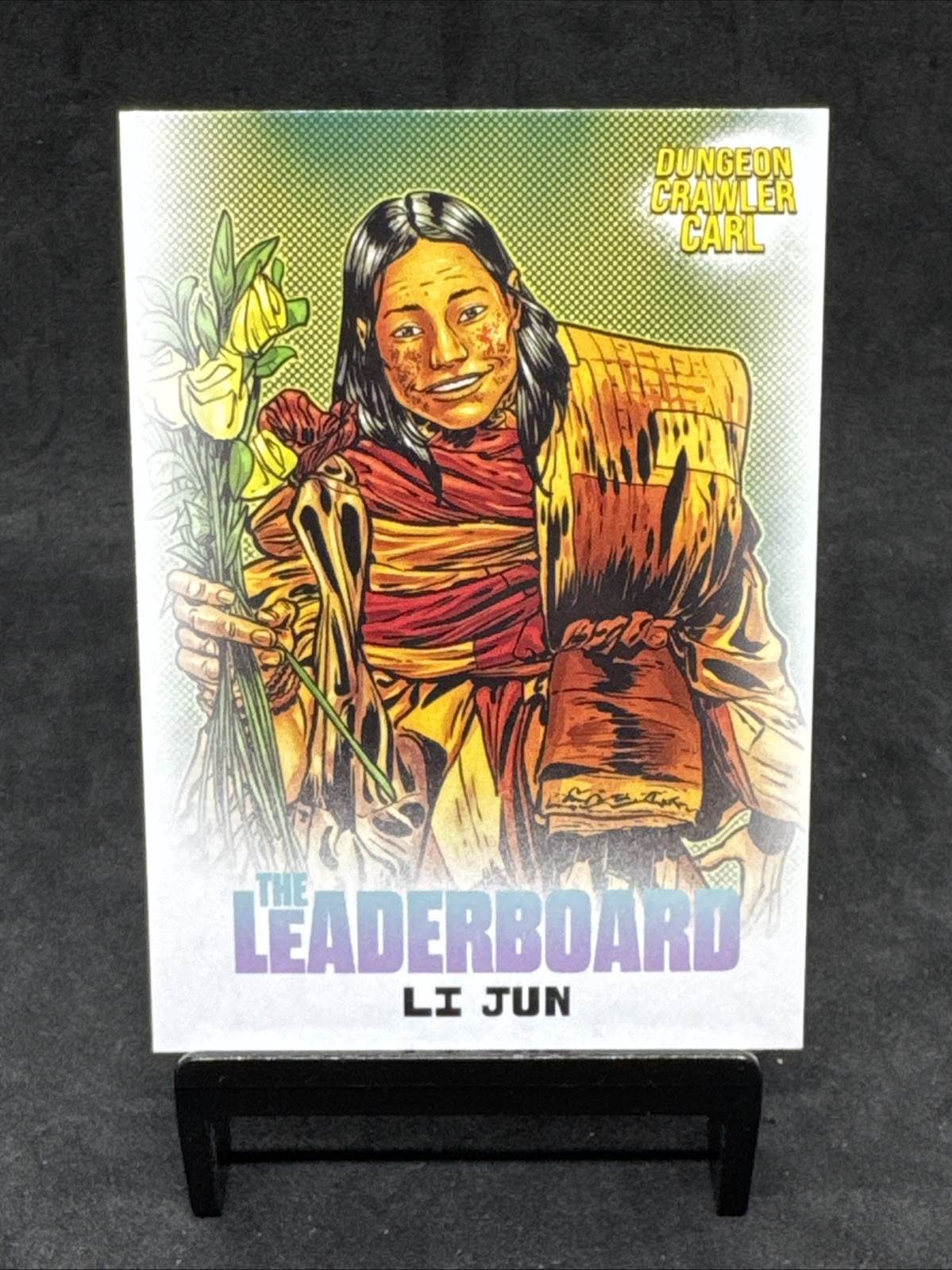 Dungeon Crawler Carl Series 1 #47 Li Jun Leaderboard Base Trading Card Playmates