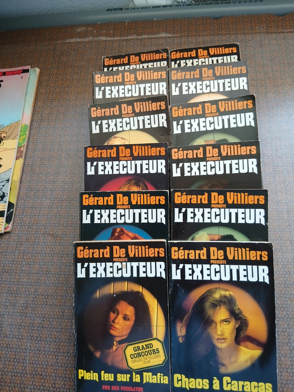Livres série L’exécuteur de Don Pendleton
