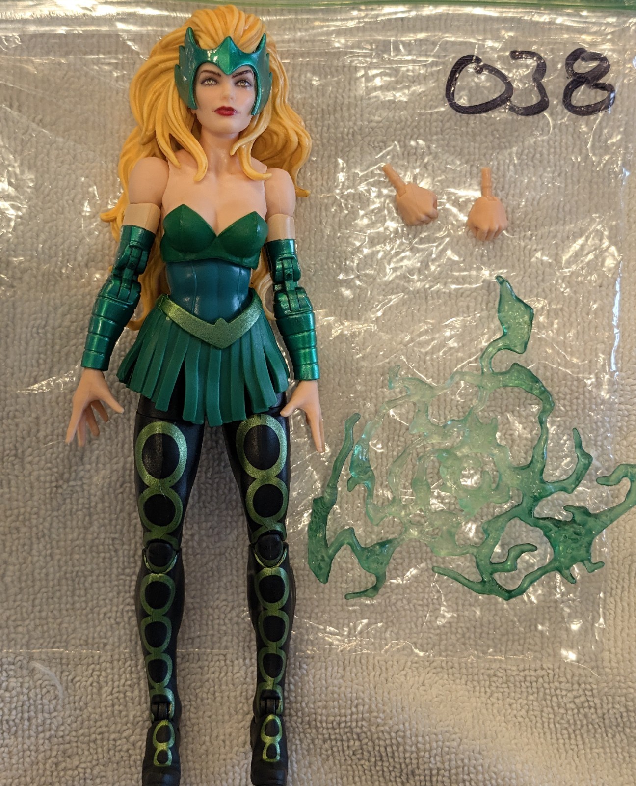 038 Marvel Legends Enchantress From Executioner BAF Wave Loose Complete