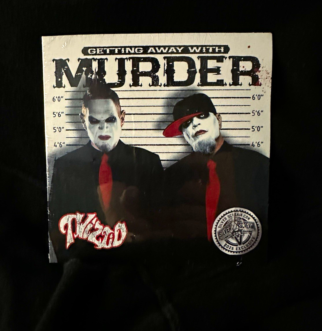 Twiztid Getting Away With Murder CD Single 2026 Silver Scream Con exclusive