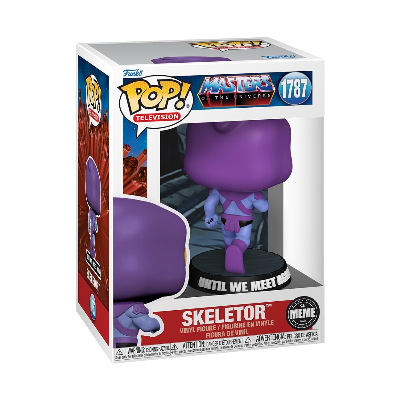 Funko Pop! TV: Meme - Skeletor Running Away - Masters Of The Univers ueM2