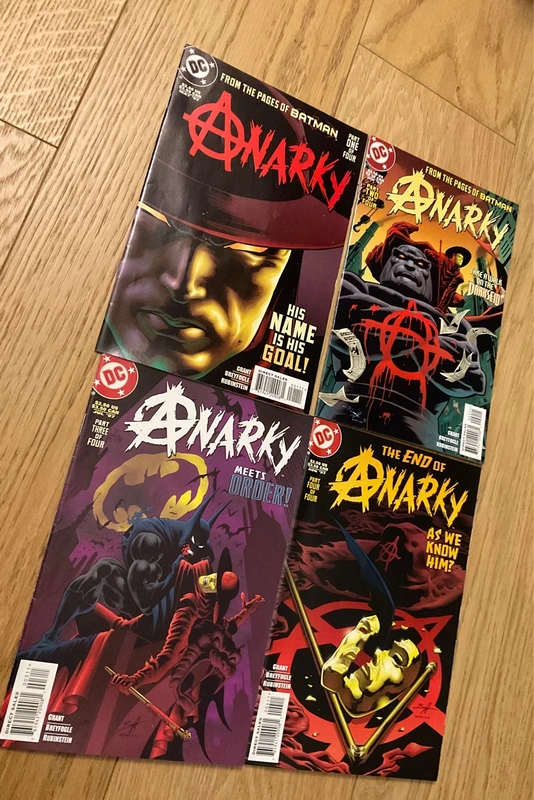 Alan Grant - Anarchy - 1-4 completa in inglese DC