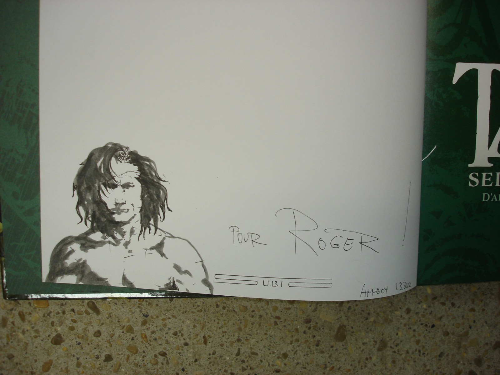 TARZAN SEIGNEUR DE LA JUNGLE- EO- BD DÉDICACÉE