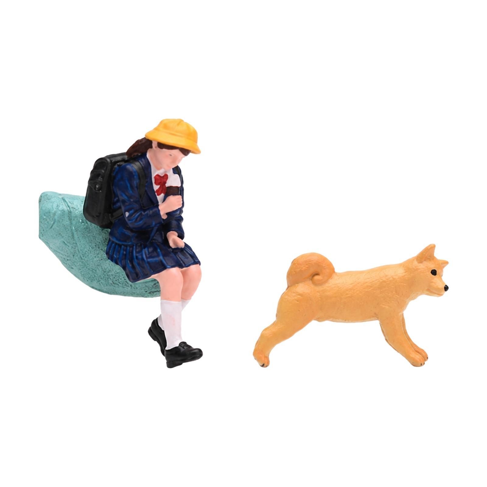 Set Di 2 Miniature In Resina In Scala 1/64, Personaggio Da Collezione: