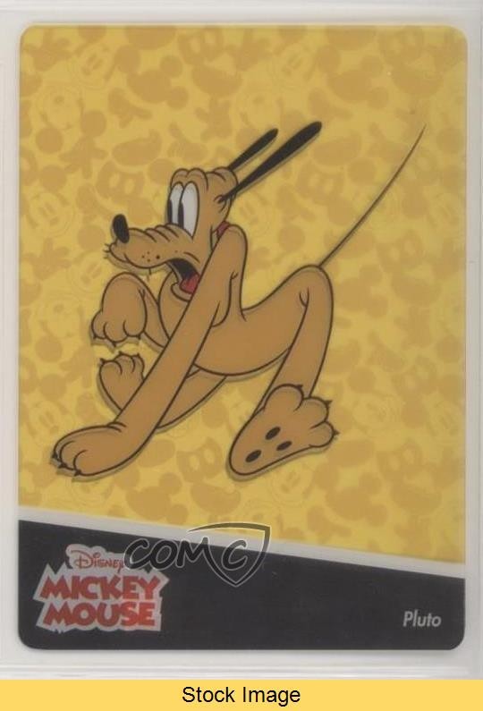 Upper Deck 2020 Disney's Topolino Acetato Pluto #84 LEGGI gd1