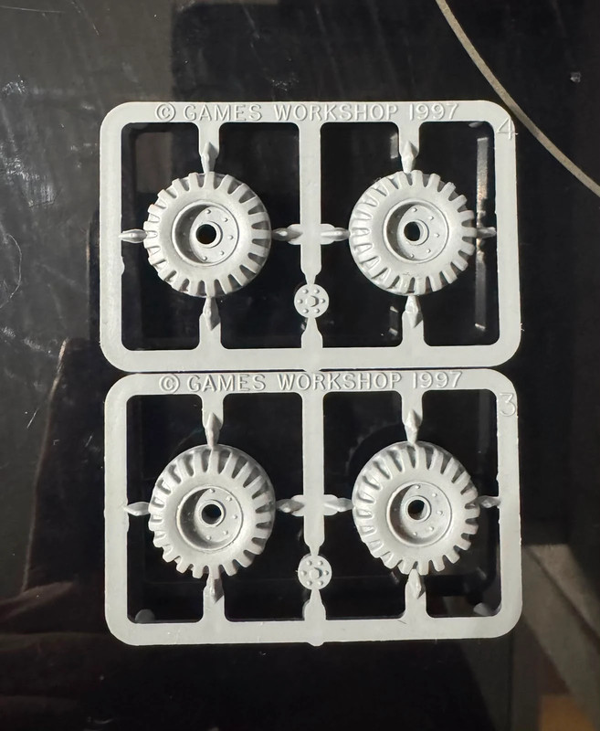 Bikes Chaos Space Marine CSM Warhammer 40k Wheels Bits