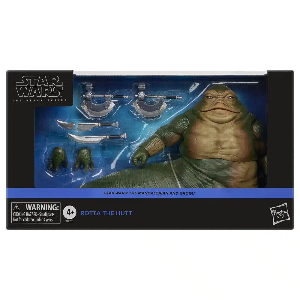 Star Wars The Black Series Rotta the Hutt Figura Deluxe 16,5 cm The Mandalori...