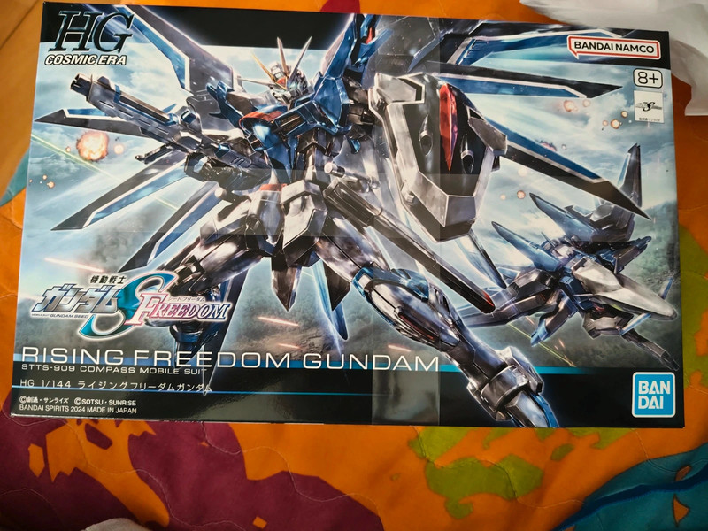 Gundam model kit rising freedom gundam HG 1/144