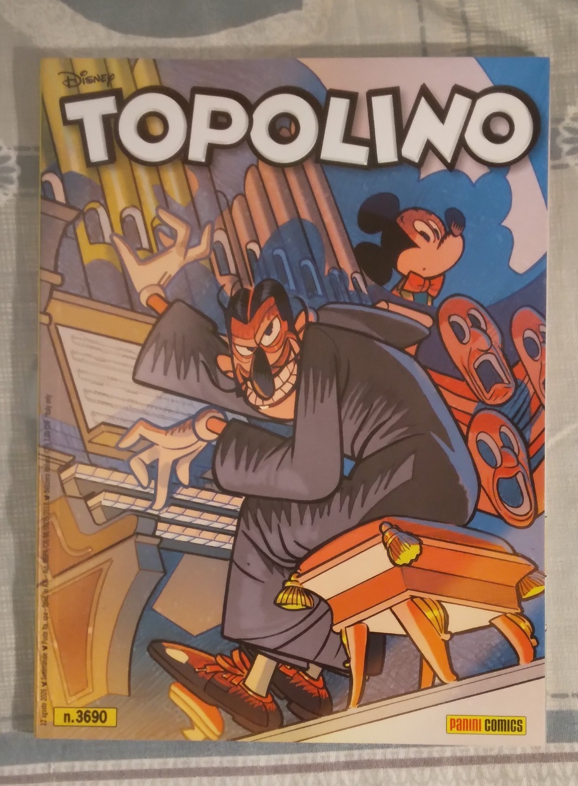 TOPOLINO 3690 - PANINI DISNEY- MASTANTUONO- OTTIMO STATO- SPED GRATUITA