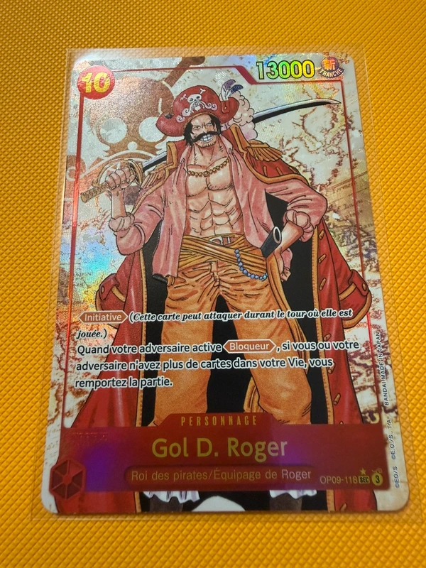 Carte Gold.D. Roger OP09-118 V.2 FR