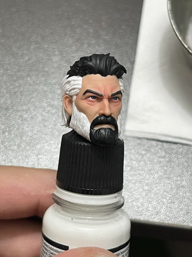 1:6 1:12 1:18 Testa Maschio Scultura Uomini Invincibili per 12'' 6'' 3,75'' Action Figure
