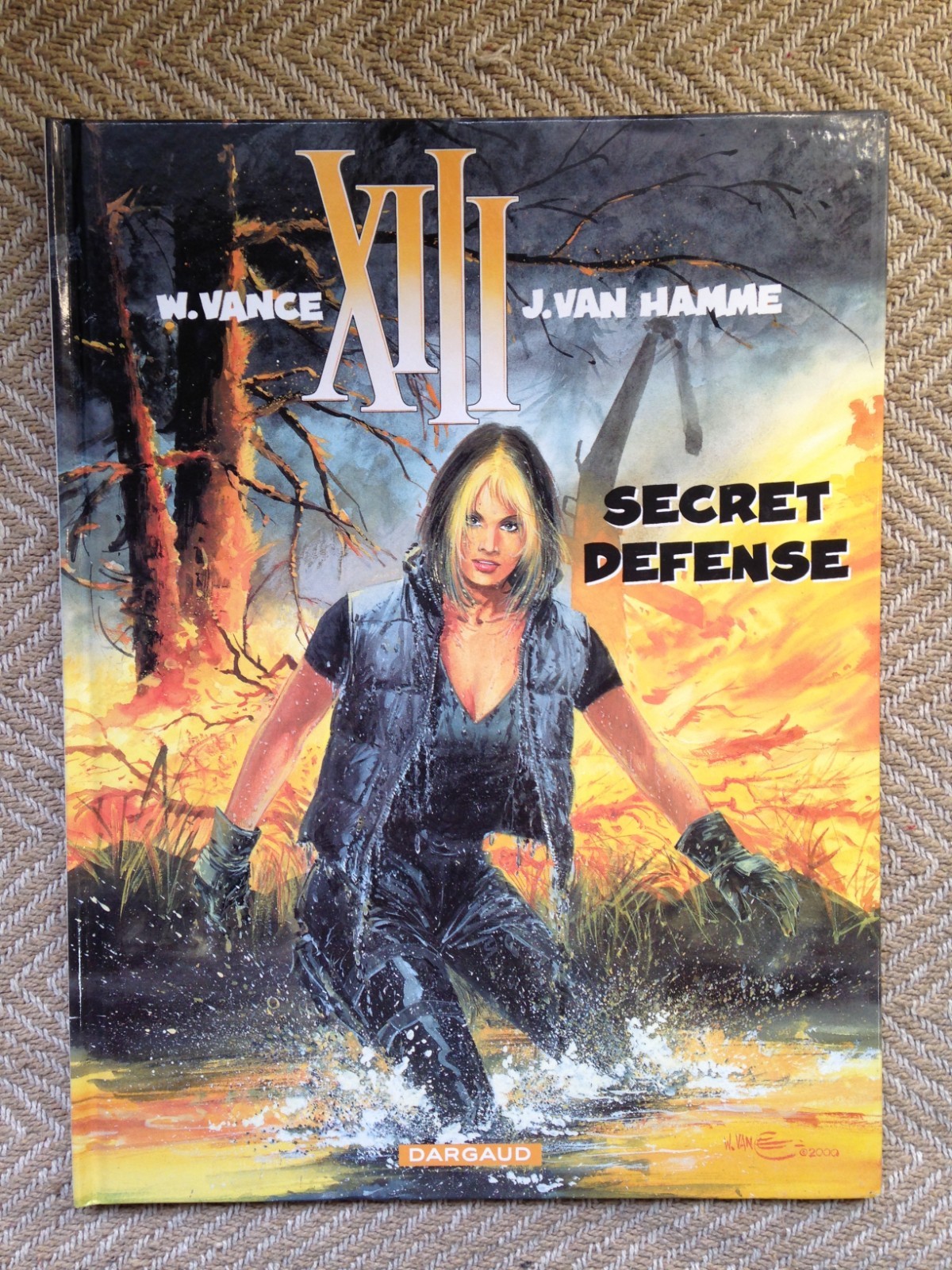 L1 BD - XIII SECRET DEFENSE - PREMIÈRE EDITION EO DARGAUD - VANCE VAN HAMME
