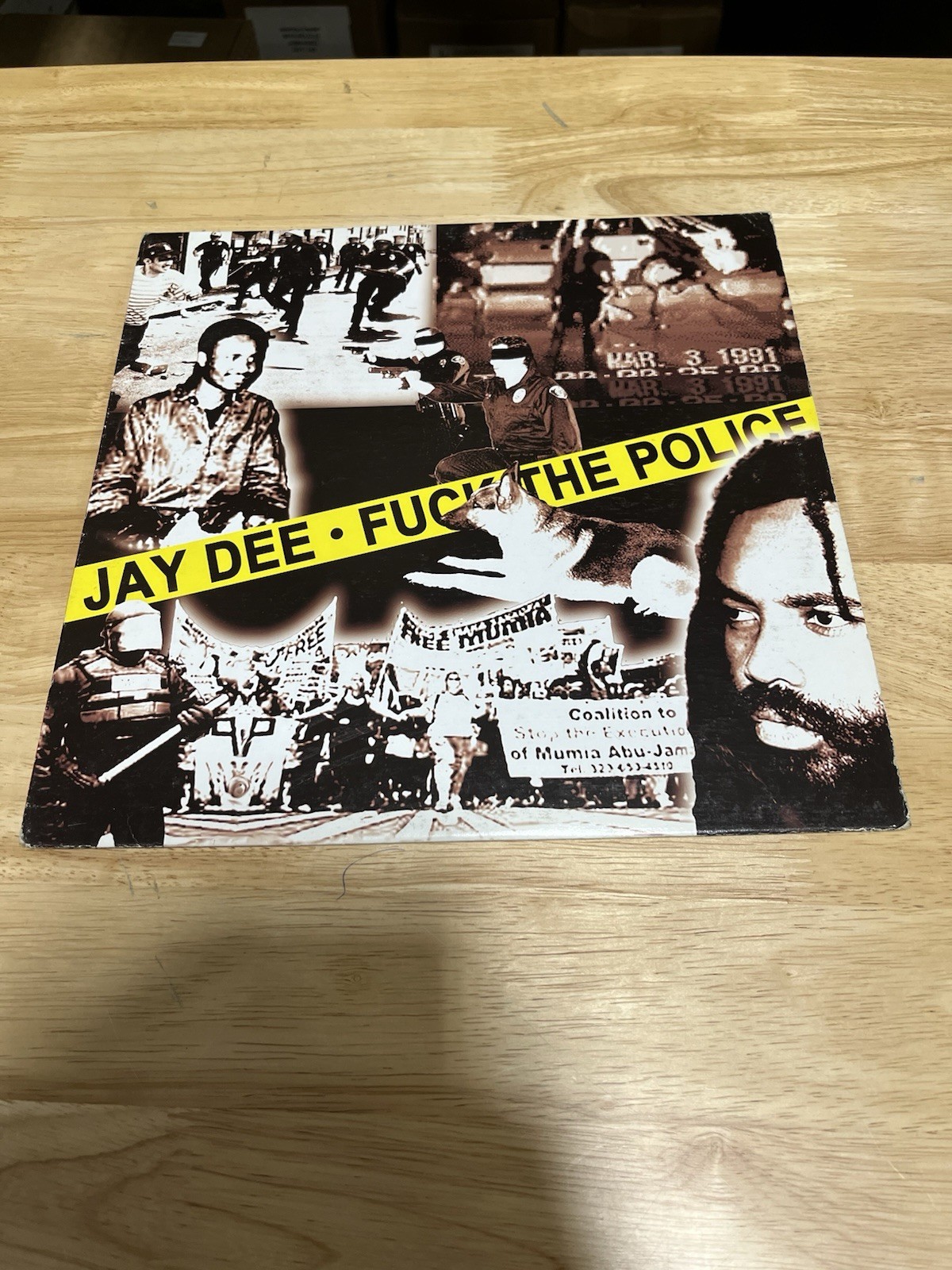 Jay Dee – Fuck The Police 2001 12" ORIGINAL Vinyl. G+/G