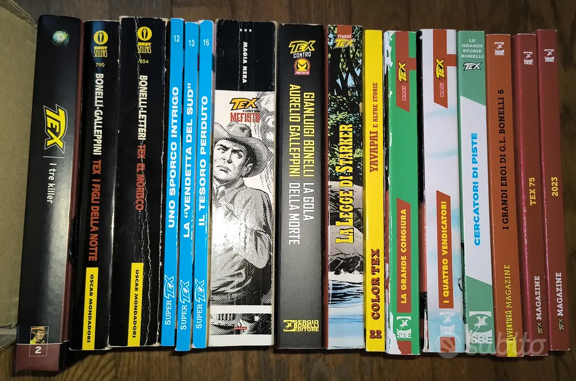 Lotto fumetti Tex Willer