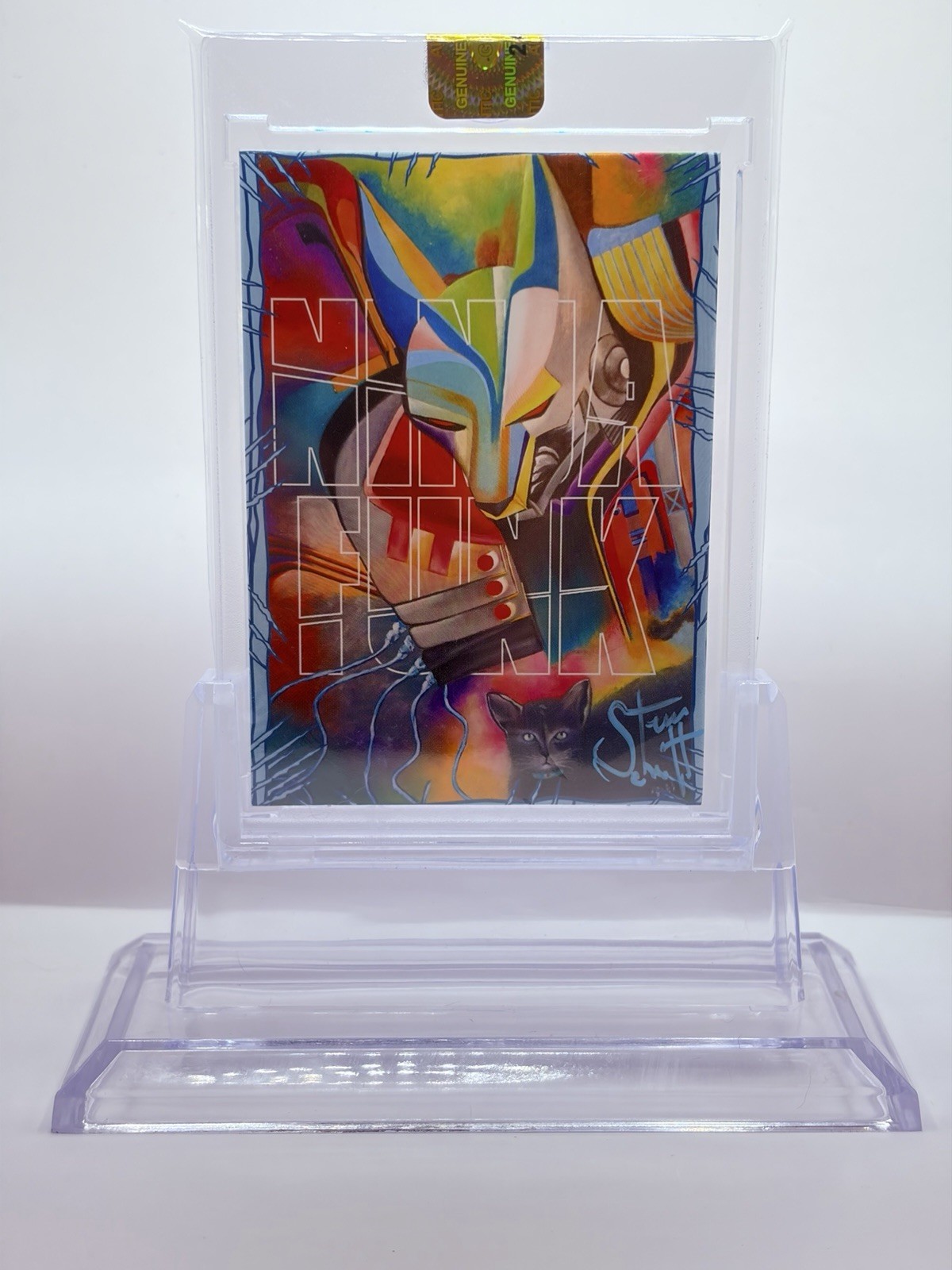Carta Ninja Funk The Covers 2022 firmata da Steve Schuitt cosa non esclusiva auto